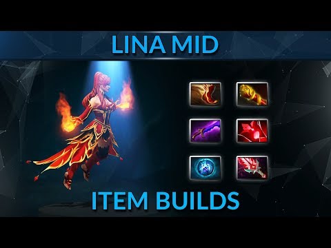 Lina MID for the win (item build so you don't die)