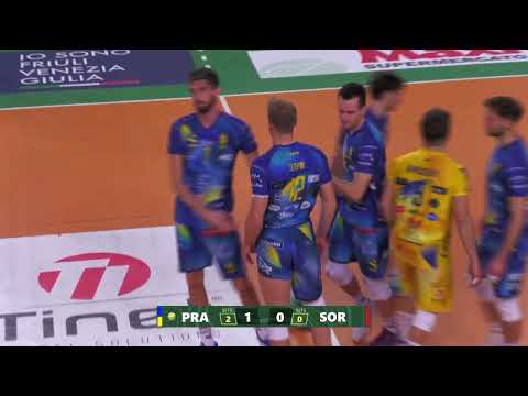 Highlights A2 Credem Banca | Tinet Prata di Pordenone – Romeo Sorrento 3–0 | 13ª giornata