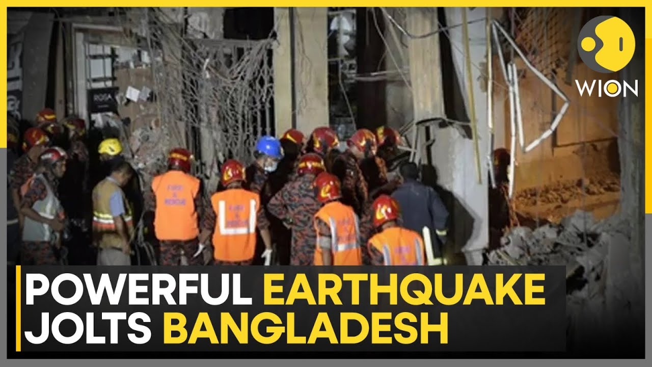 Bangladesh Earthquake: 5.7 Magnitude Hits Dhaka, Parts of Bangladesh and India | WION