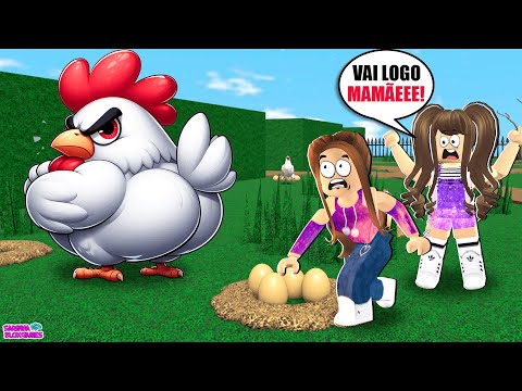 I TRIED TO GET THE CHICKEN'S EGG AND I GOT BAD! (Roblox Chicken)