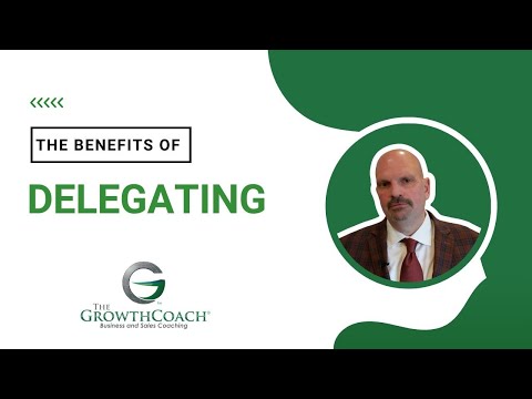 The Benefits of Delegating, You're Robbing from Others - YouTube