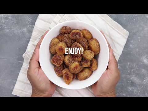 Cinnamon Sugar Pretzel Bites