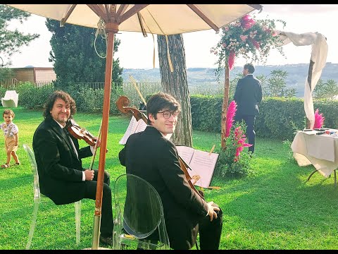 Atelier Canto - Musica per Matrimonio a San Casciano -Firenze -  Duo Violino e Violoncello