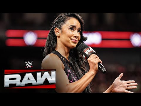 FULL SEGMENT: AJ Lee and CM Punk challenge Becky Lynch and Seth Rollins: Raw, Sept. 8, 2025