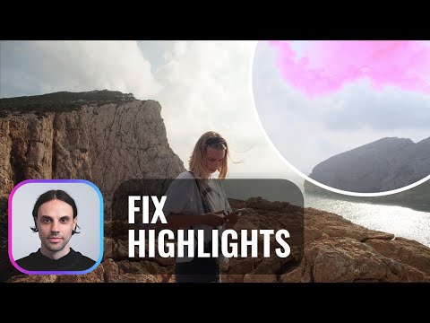 [Darktable] Broken 'Pink' highlights and how to fix them