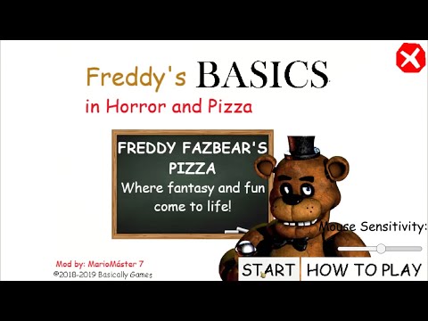 Freddy's Basics in Horror and Pizza (Baldi's Basics 1.3.2 Remod)