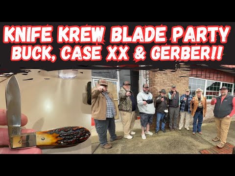 Knife Krew Blade Party: Rare Case XX, Vintage Gerber, German Stag & Buck Knives!!