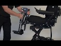 Leg support, adjustment