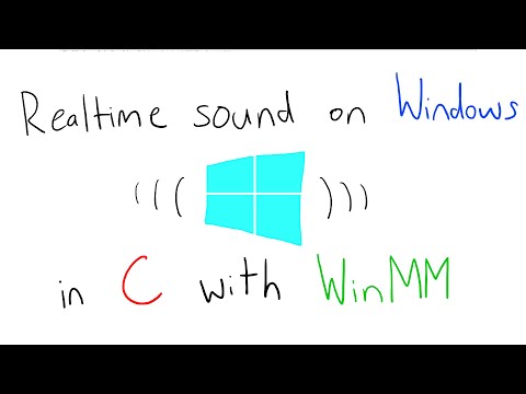 Realtime Sound on Windows in C with WinMM