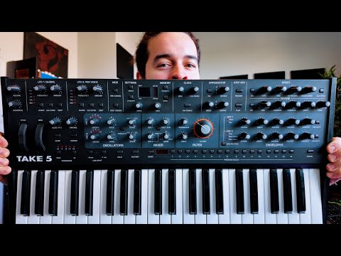 Sequential Take 5 44-Key 5-Voice Compact Polyphonic Synthesizer 2021 - Present - Black image 8