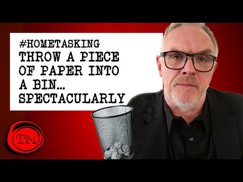 Hometasking: Hoďte papír do koše. Spektakulárně.