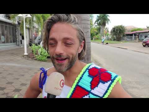 Tommie Christaan in Surinaamse video clip van Damaru