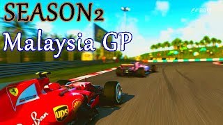 PS4 F1 2017実況 シーズン2 第15戦 マレーシアGP決勝！