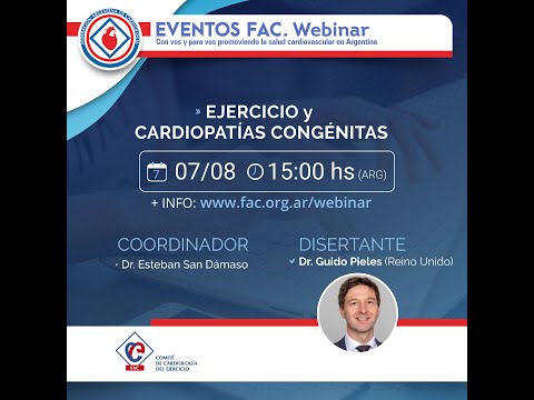 Webinar FAC - Internacional "Ejercicio y cardiopatías congénitas"
