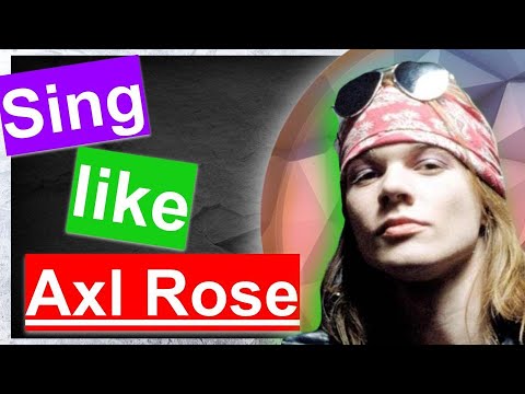How to sing like Axl Rose | 3 tricks!
