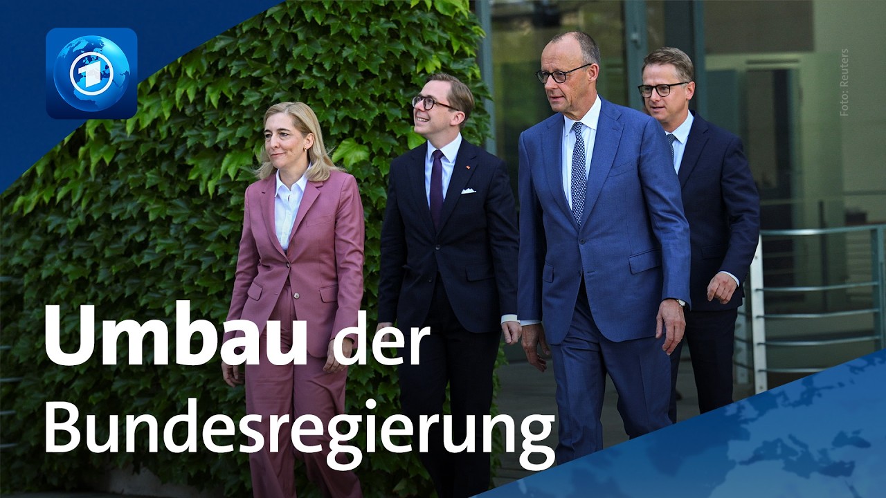 Bundeskanzler Merz baut das Kabinett um