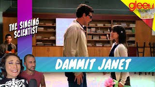 Vocal Coach Reacts GLEE - Dammit Janet | WOW! They were...