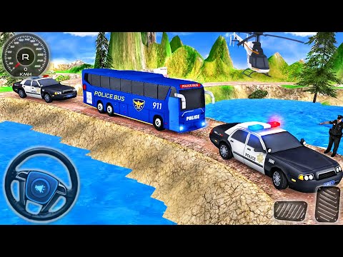 Offroad Police Bus Simulator - Prisoner Transport  Duty Driving - Android GamePlay