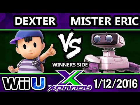 S@X 132 - Dexter (Ness) Vs. HE | Mister Eric (R.O.B.) SSB4 Tournament - Smash Wii U - Smash 4