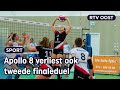 Kijk terug: De tweede finalewedstrijd van de volleybalsters van Apollo 8 tegen Sliedrecht Sport