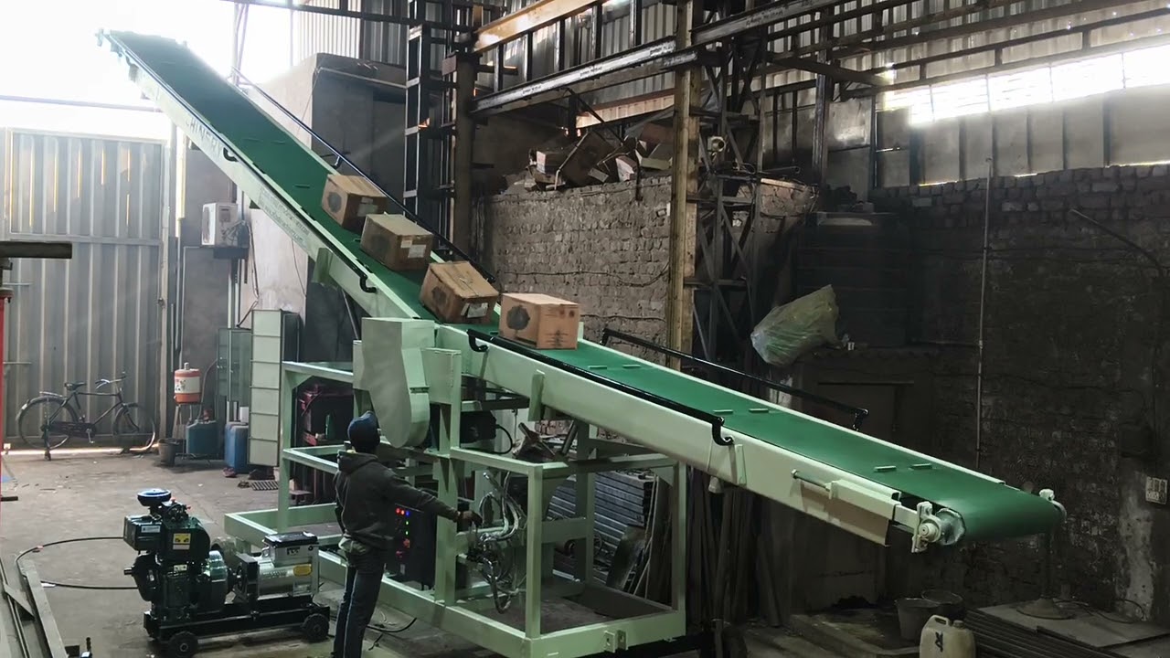 Loader Belt Conveyor Diesel Genset operator