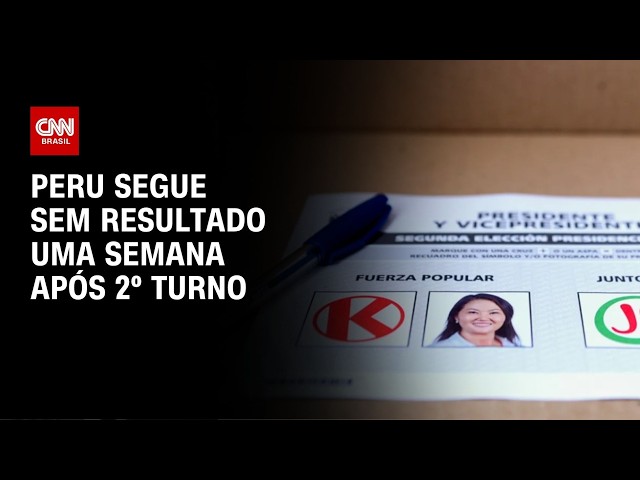 Eleições Peru: Uma semana após 2º turno, país segue sem resultados | AGORA CNN