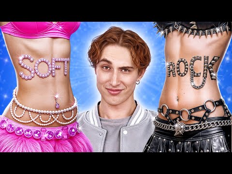 Soft Girl vs Rock Boy | Good Girl Fell in Love With Bad Boy by Multi DO Team