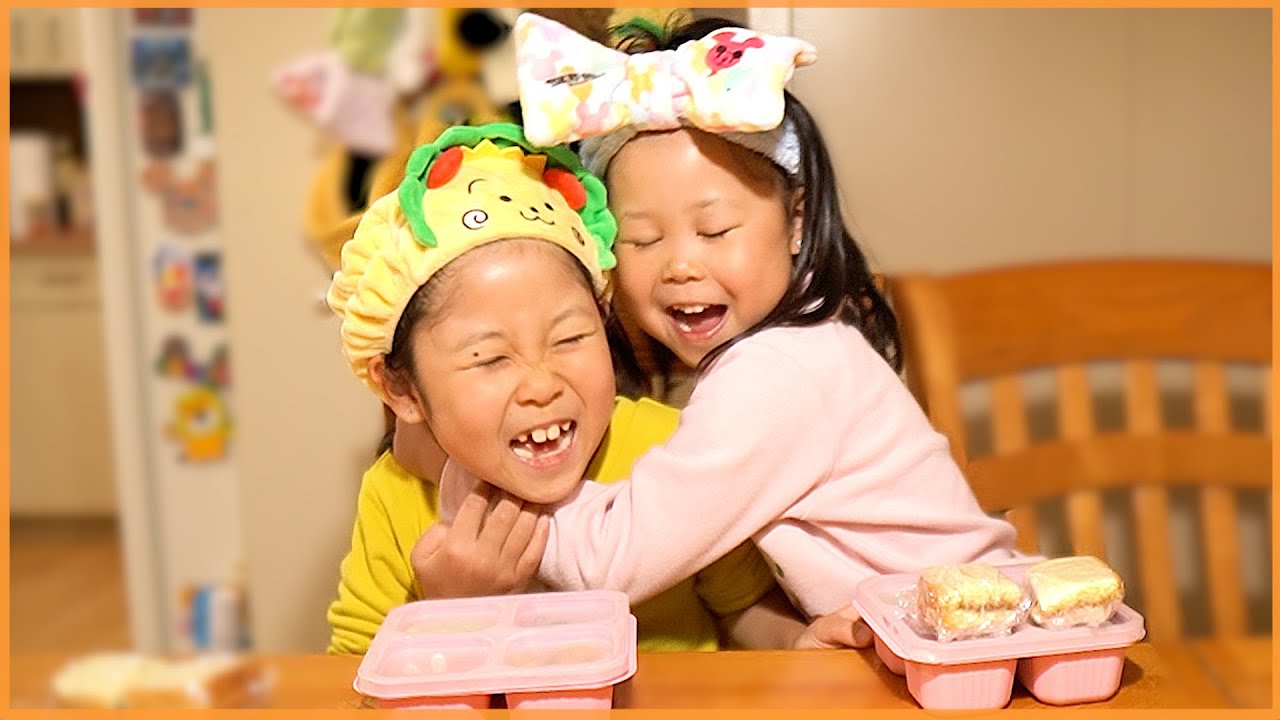 ぽるぽる姉妹の「ねぇねお弁当ありがと♡」