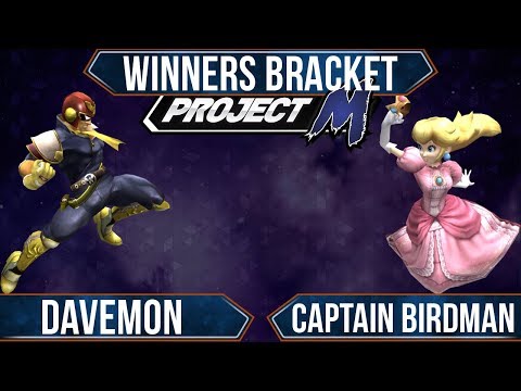 ADS1 - Davemon (Captain Falcon) vs Captain Birdman (Peach) - Project M Singles