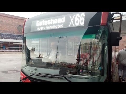 Full Journey Go north east X66 5498