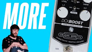 Video thumbnail for They Should Call This "MORE". The Origin Effects DCX Boost! by Sasha Ivantic