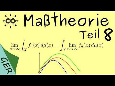 Maßtheorie Teil 8 Satz von der monotonen Konvergenz Beweis
