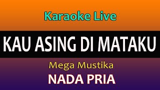 Download lagu KAU ASING DIMATAKU  - KARAOKE NADA PRIA mp3