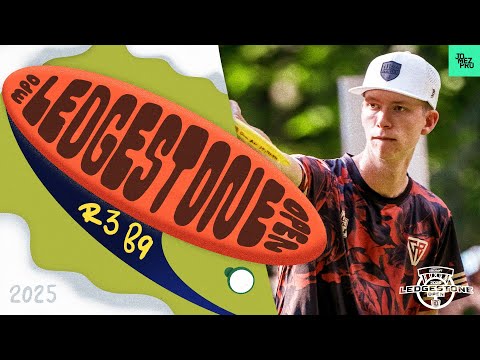 2025 Discraft Ledgestone Open | MPO R3B9 | Buhr, McBeth, Heimburg, Robinson | Jomez Disc Golf