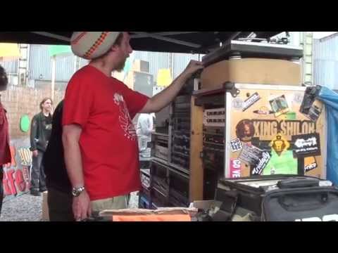 reggaebus festival 2014 ( king shiloh familly on stage)