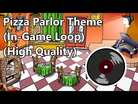Club Penguin - Pizza Parlor Theme [Loop High Quality]