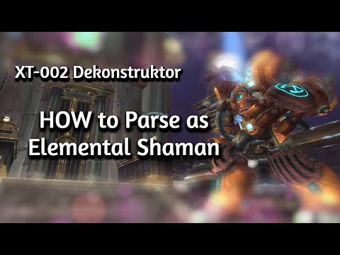 Elemental Shaman| HOW to PARSE on ... XT-002 #classic #worldofwarcraft #wotlk #ulduar