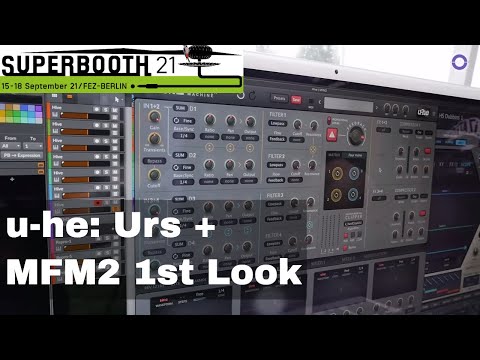 SUPERBOOTH 2021  u-he  Urs Heckmann Interview + MFM2 1st Look