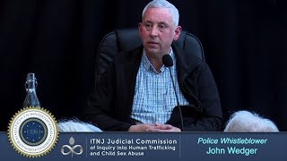 Jon Wedger at the 'International Tribunal for Natural Justice'