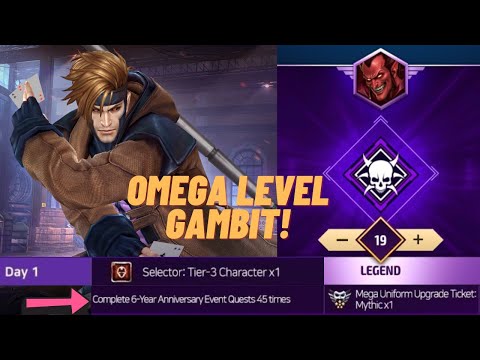OMEGA WHALE GAMBIT vs MEPHISTO STAGE 19! - ANNIVERSARY EVENTS - MEGA Mythic Uniform Ticket! - MFF
