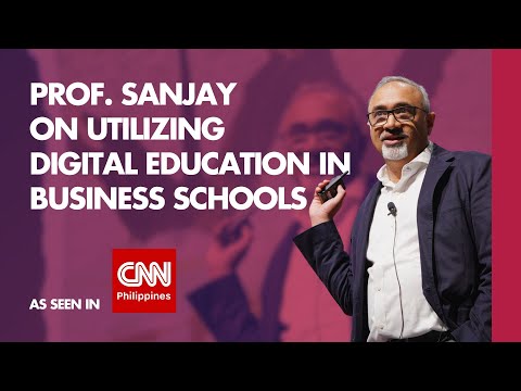 Utilizing Digital Education in Business Schools | Prof. Sanjay Sarma | CNN Philippines | ASB