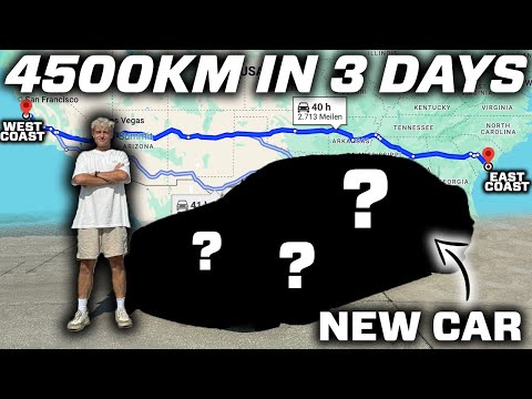 Thumbnail for BUYING A NEW CAR AND TAKING IT STRAIGHT ONTO A 4.500 KM ROADTRIP ACROSS AMERICA - PT.1 by video, Car, vide