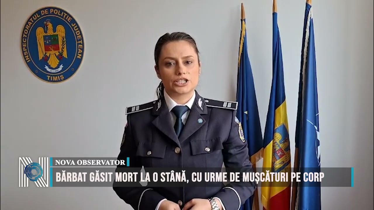 Bărbat găsit mort la o stână, cu urme de mușcături pe corp