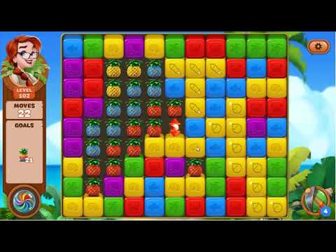 Lost Island Blast Adventure Level 102 - No Boosters