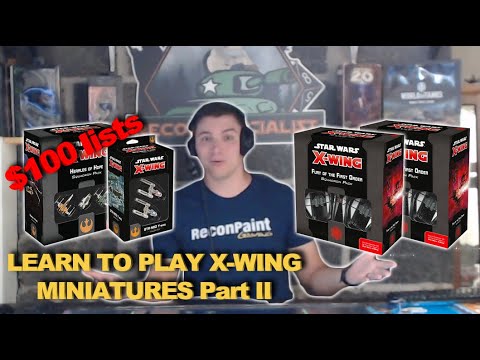 Learn to Play AMG's X Wing 20 Point Match