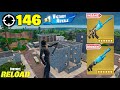146 Elimination Squad Ranked RELOAD Gameplay Wins Fortnite Chapter 7 PS5 Controller