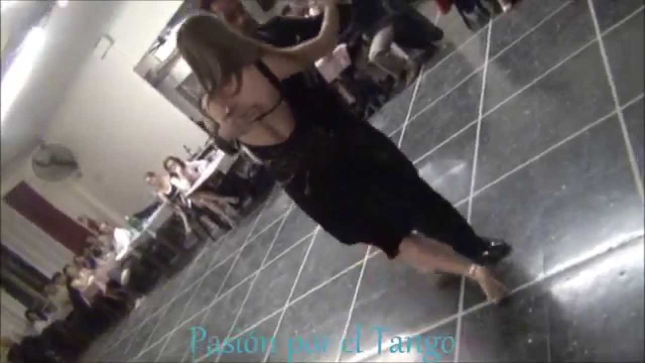 LORENA GONZÁLEZ CATTÁNEO y SEBASTIAN ACOSTA Bailando el Vals ILUSIÓN AZUL en FLOREAL MILONGA