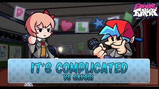 Cover art for its complicated (sayori)