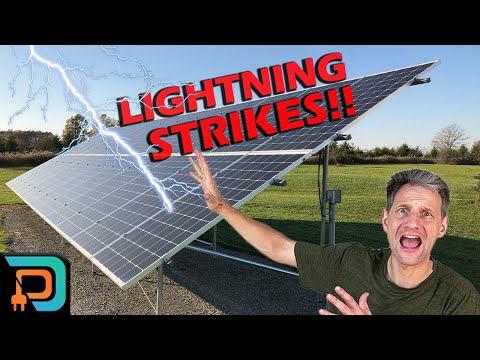 DIY Home Solar System Lightning Protection EMP Shield
