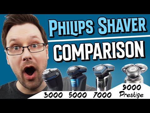 Philips Electric Shaver Comparison ► 3000 vs 5000 vs 7000 vs 9000 Prestige ✅ Reviews Made in Germany